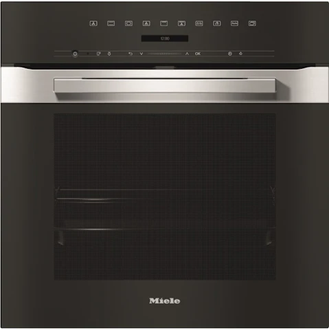 Miele H 7264 BP Pureline 600mm Pyrolytic Oven - Clean Steel
