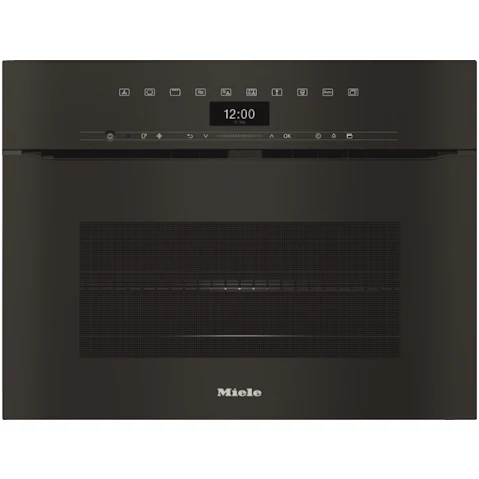 Miele H 7440 BMX Artline Handleless Speed Oven - Obsidian Black