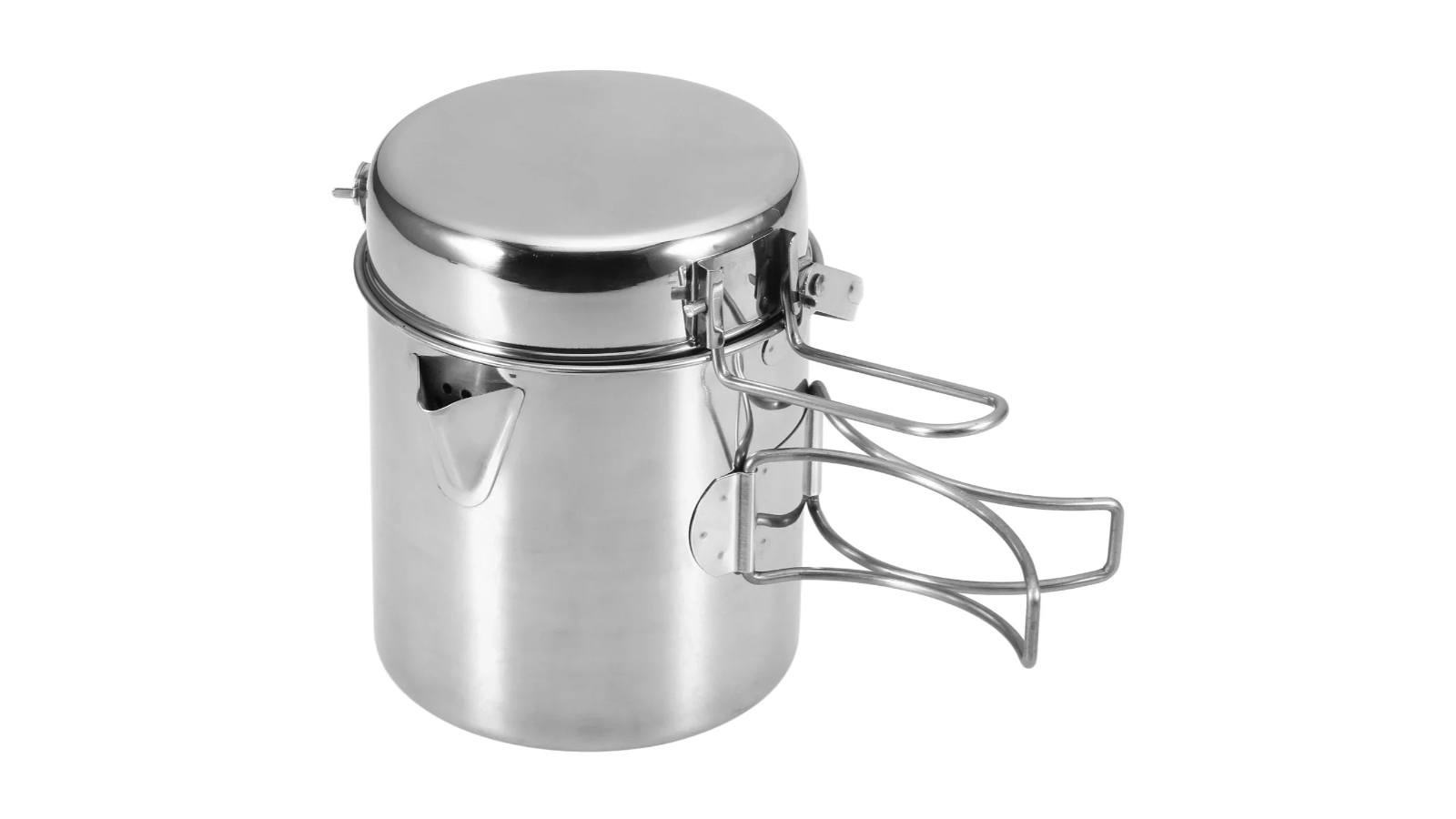 NNEOBA Stainless Steel Cooking Kettle Portable - 1 Litre