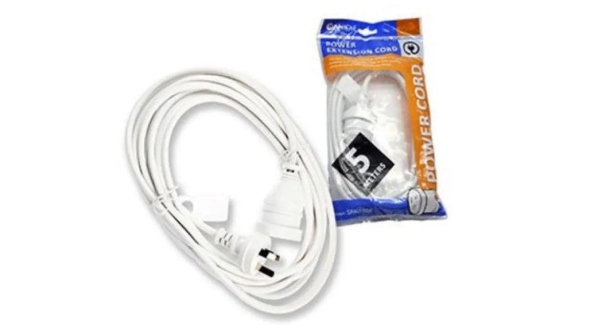 Sansai Set of 2 Power Extension Cord 5 Meters Harvey Norman