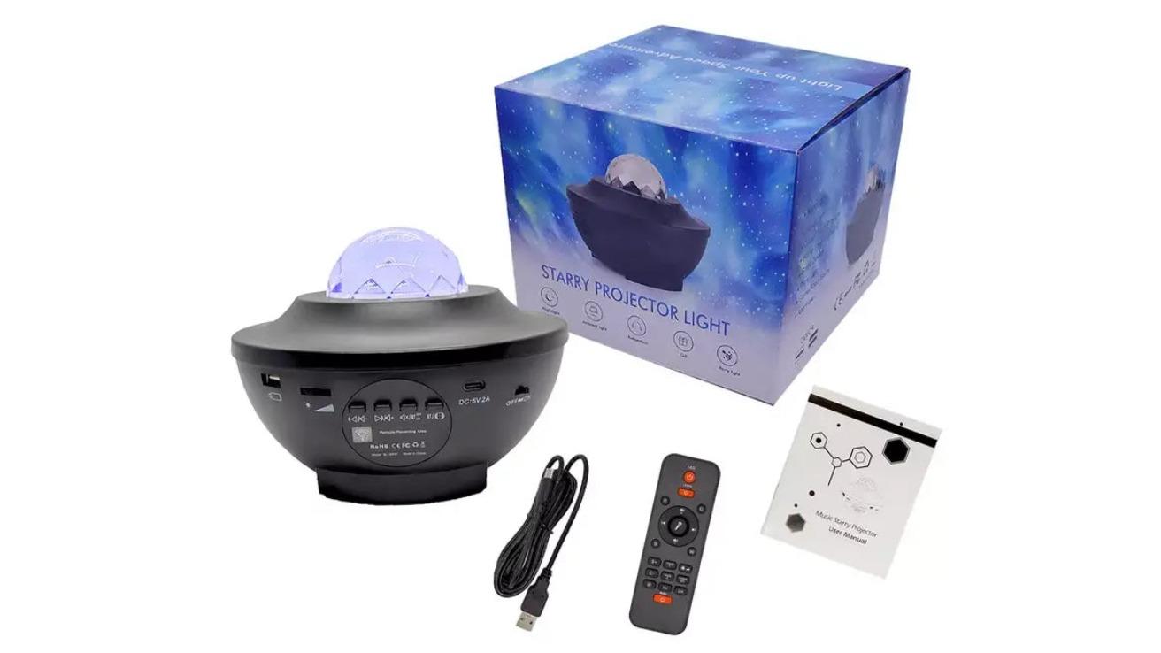 TM 3-in-1 Night Light Star Galaxy Projector with Remote Control