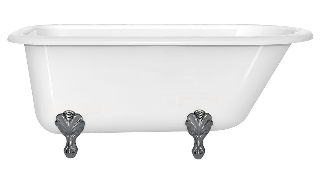 Victoria & Albert Hampshire 1500 Freestanding Bath with Polished Chrome Feet