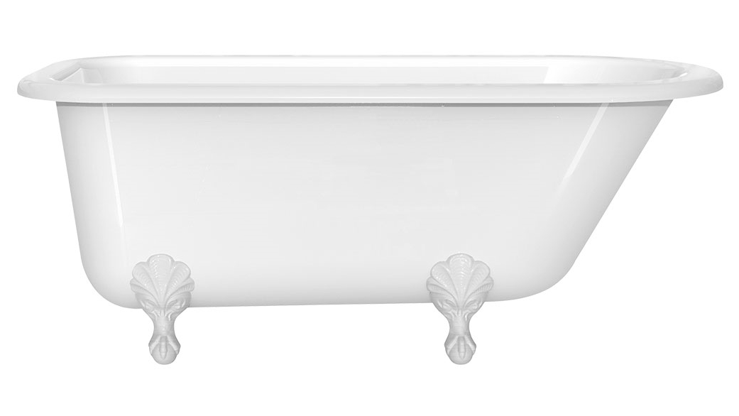 Victoria & Albert Hampshire 1500 Freestanding Bath with White Feet