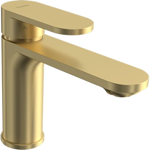 Parisi ABC II Basin Mixer - Brushed Brass