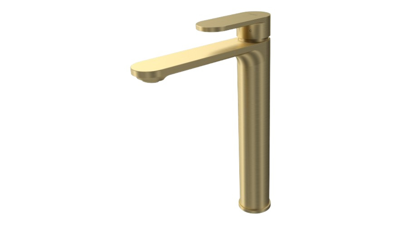 Parisi ABC II Vessel Basin Mixer - Brushed Brass