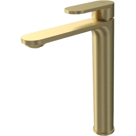 Parisi ABC II Vessel Basin Mixer - Brushed Brass