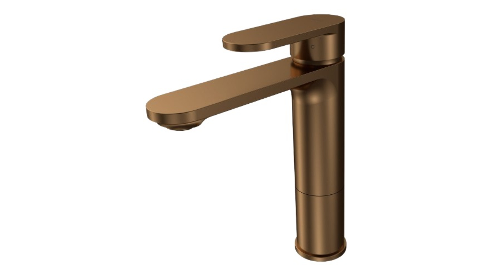 Parisi ABC II Mid-Level Basin Mixer - Matte Bronze