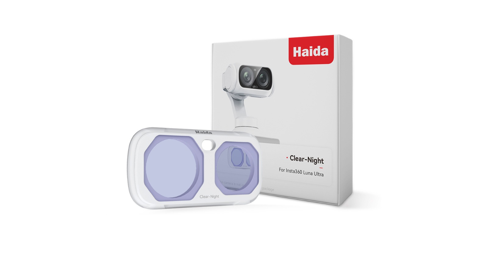 Haida NanoPro Magnetic Clear-Night Filter for Insta360 Luna Ultra - White