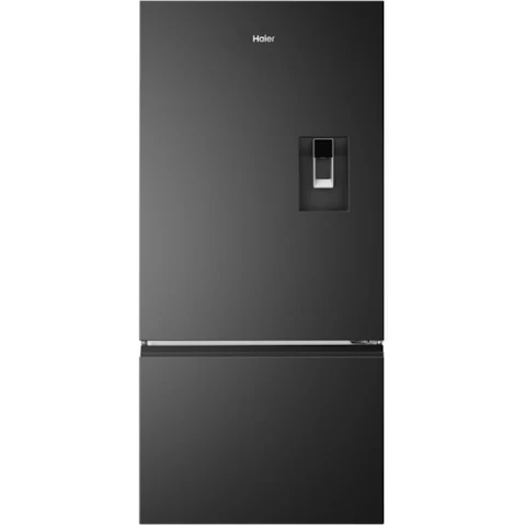 Haier 514L 500 Series Refrigerator Bottom Freezer Water - Black