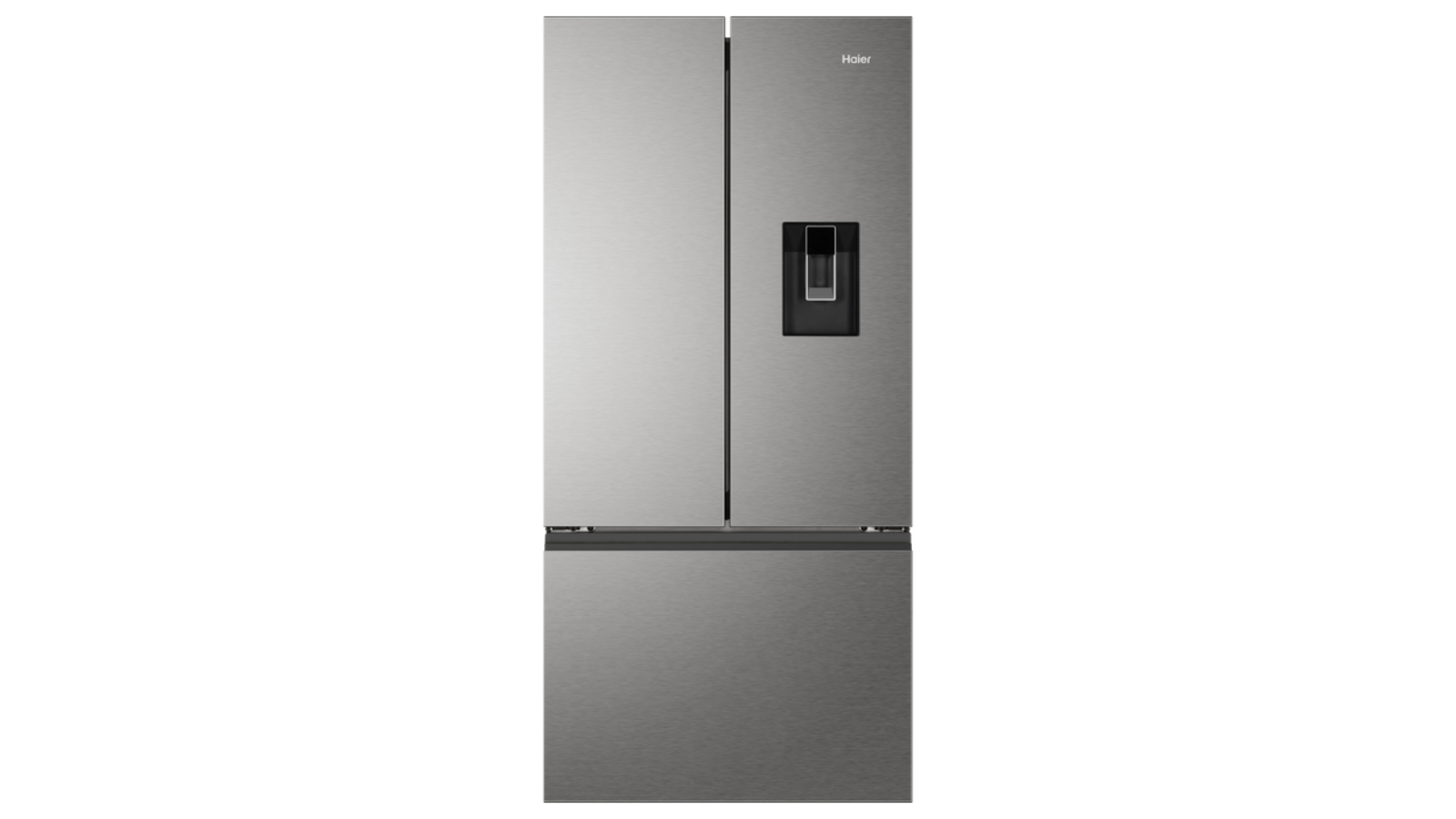 Haier 509L 500 Series French Door Refrigerator Freezer Non-plumbed water - Satina