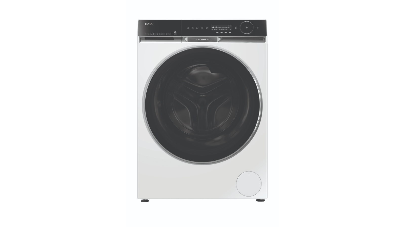 Haier12kg 600 Series Front Loader Washing Machine - White