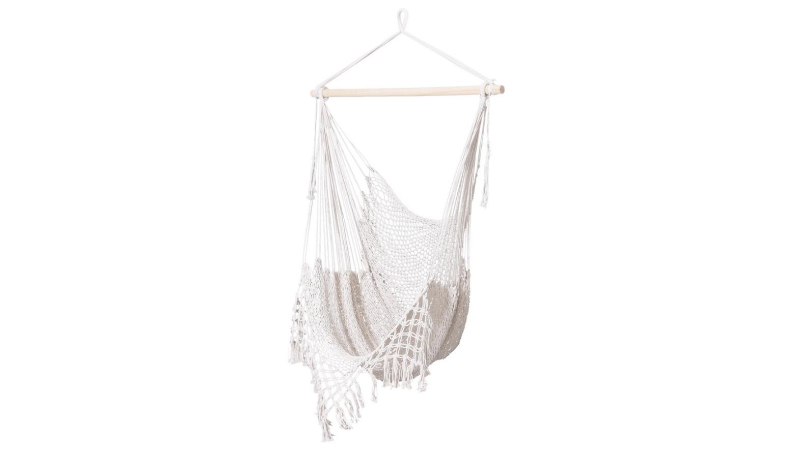 Gardeon Hammock Chair Mesh - Cream