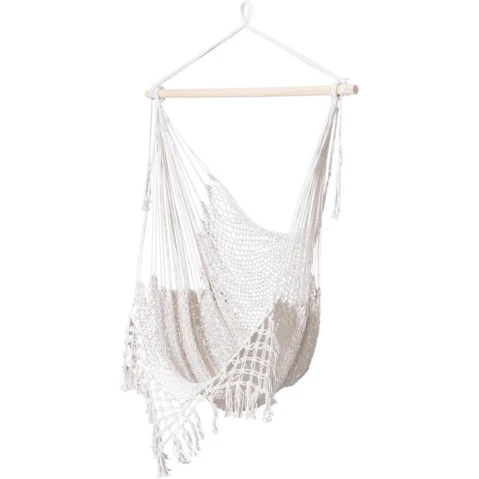 Gardeon Hammock Chair Mesh - Cream