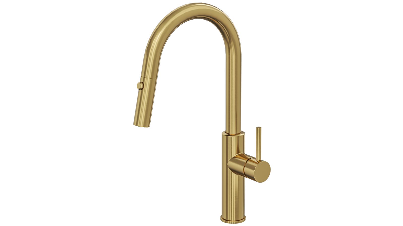 Linsol Halo S2 Pull-out Sink Mixer - Brushed Brass