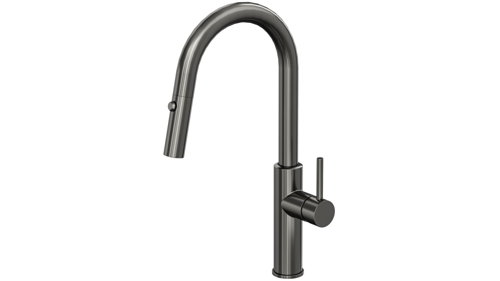 Linsol Halo S2 Pull-out Sink Mixer - Gunmetal