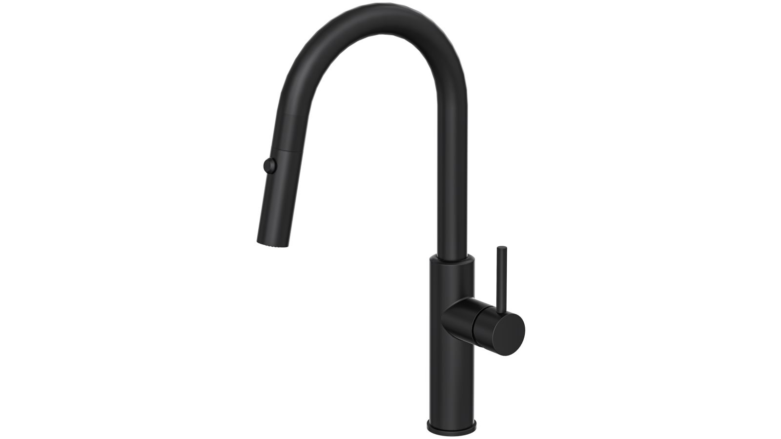 Linsol Halo S2 Pull-out Sink Mixer - Matte Black