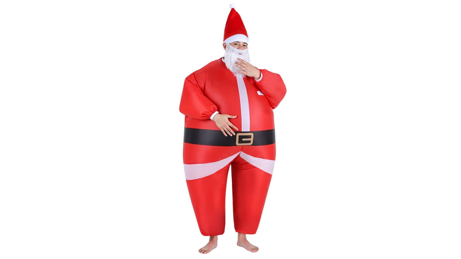 Hanna Goods Adult Inflatable Santa Claus Costume