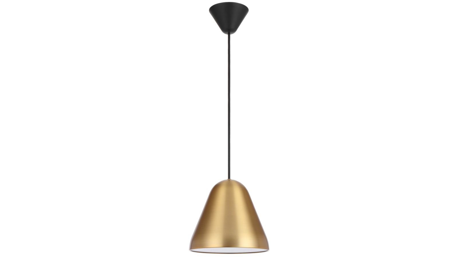 Pretty & Practical Noraline Brass Satin Pendant