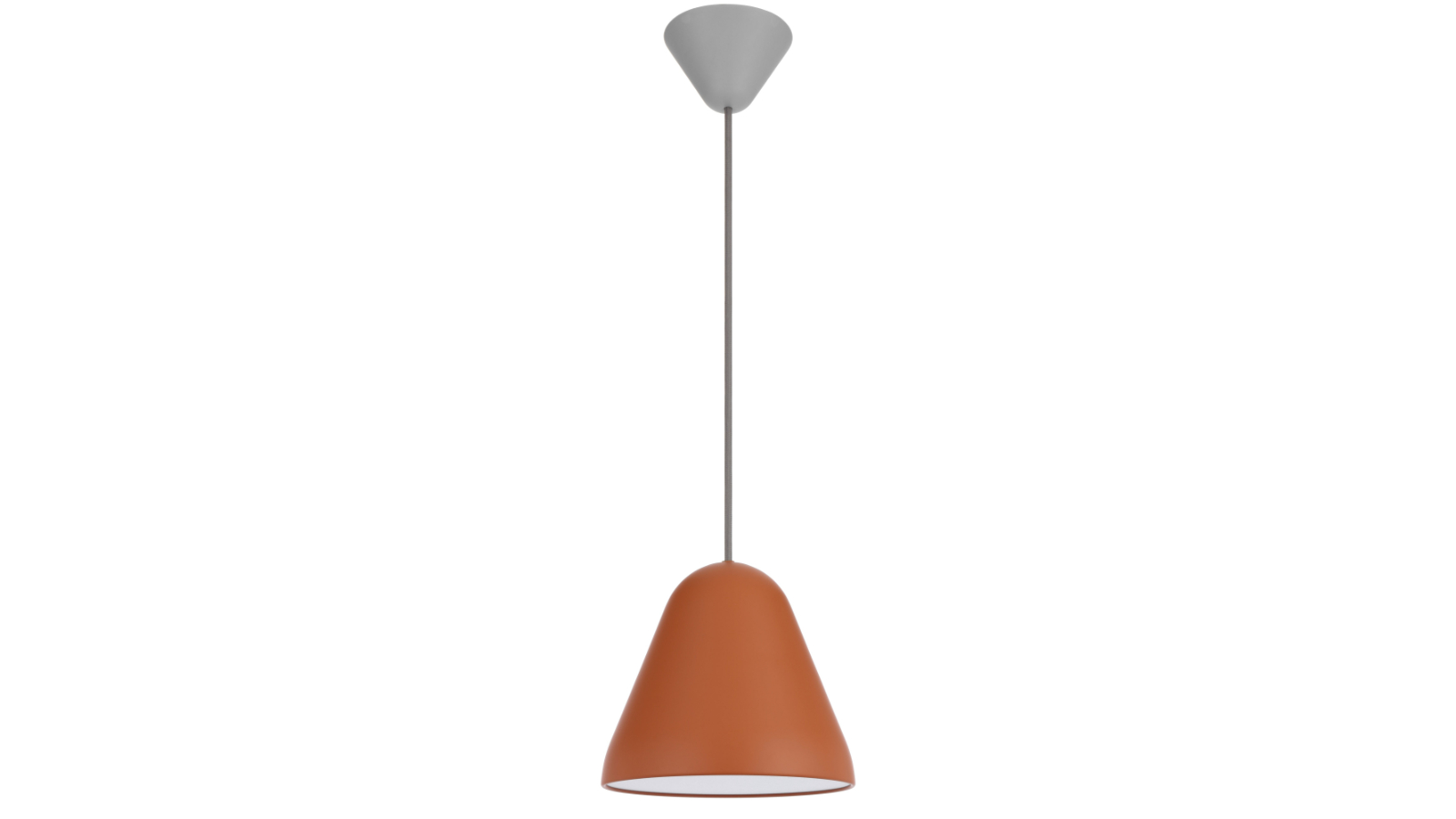 Pretty & Practical Solform Orange Satin Pendant