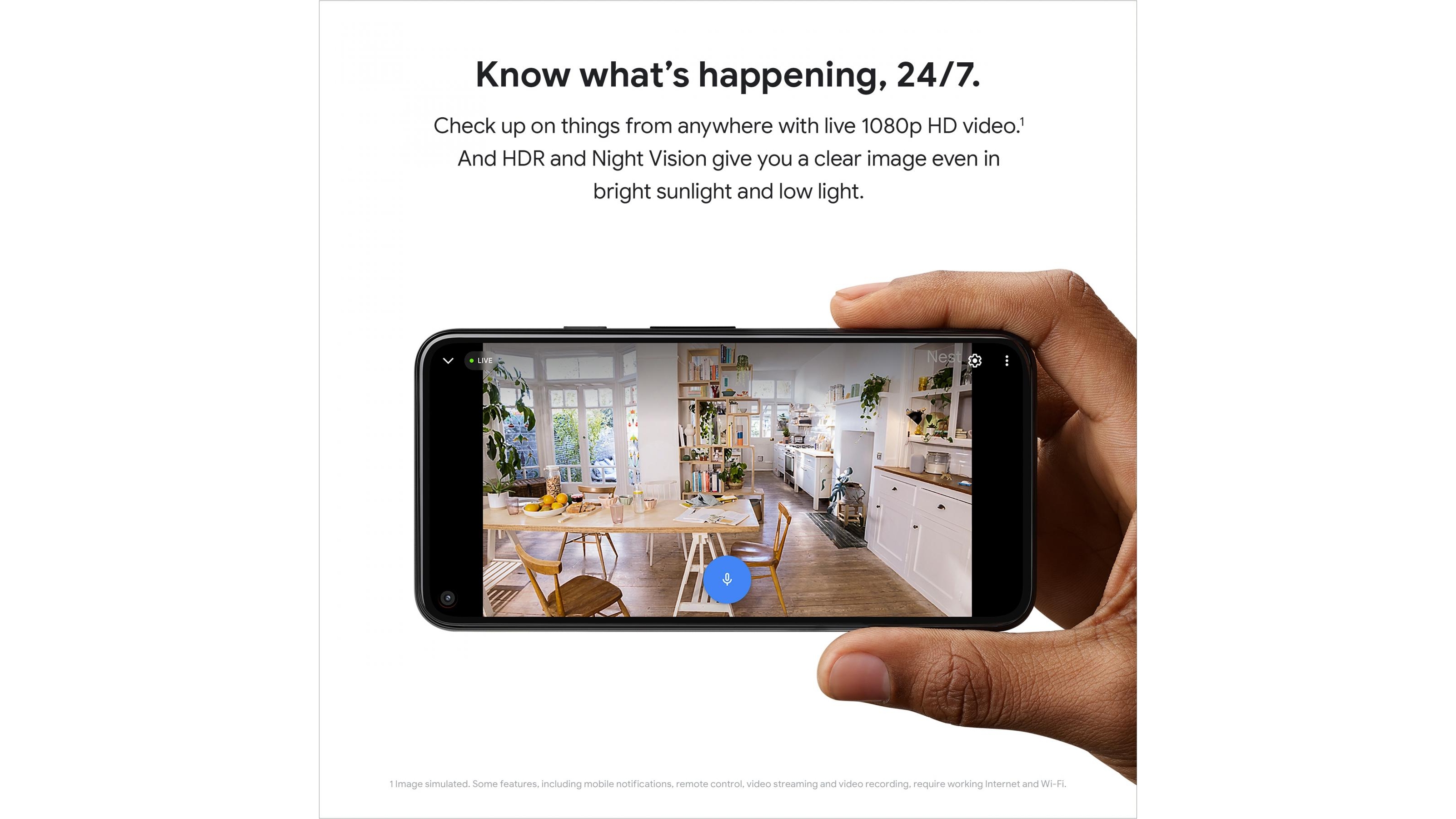 nest wireless camera indoor