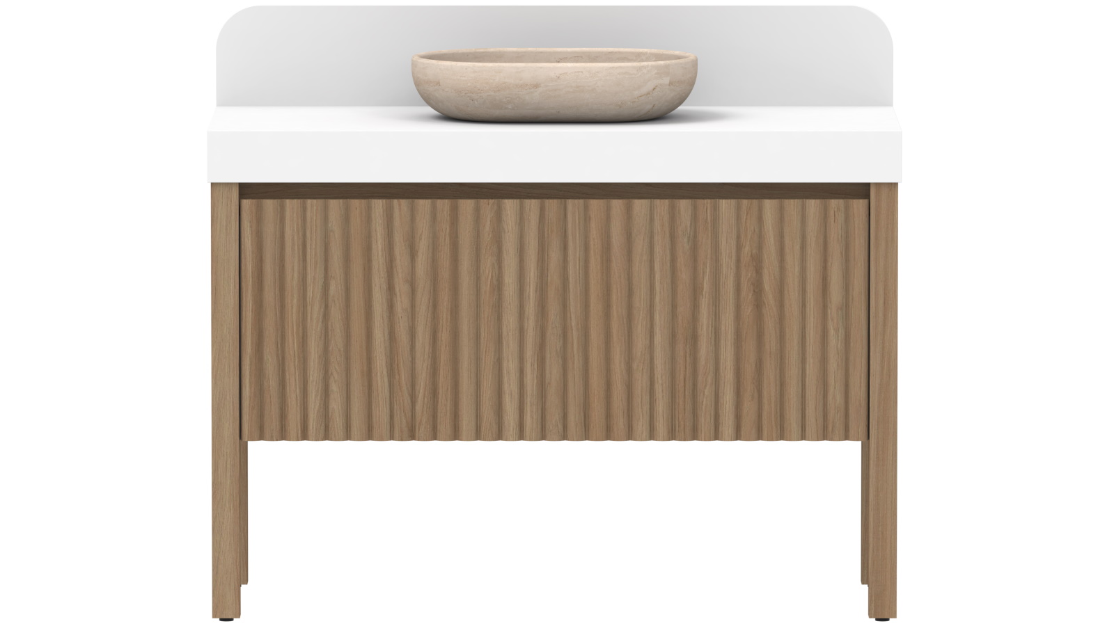 ADP Harper 1200mm Centre Bowl Floor Mounted Vanity