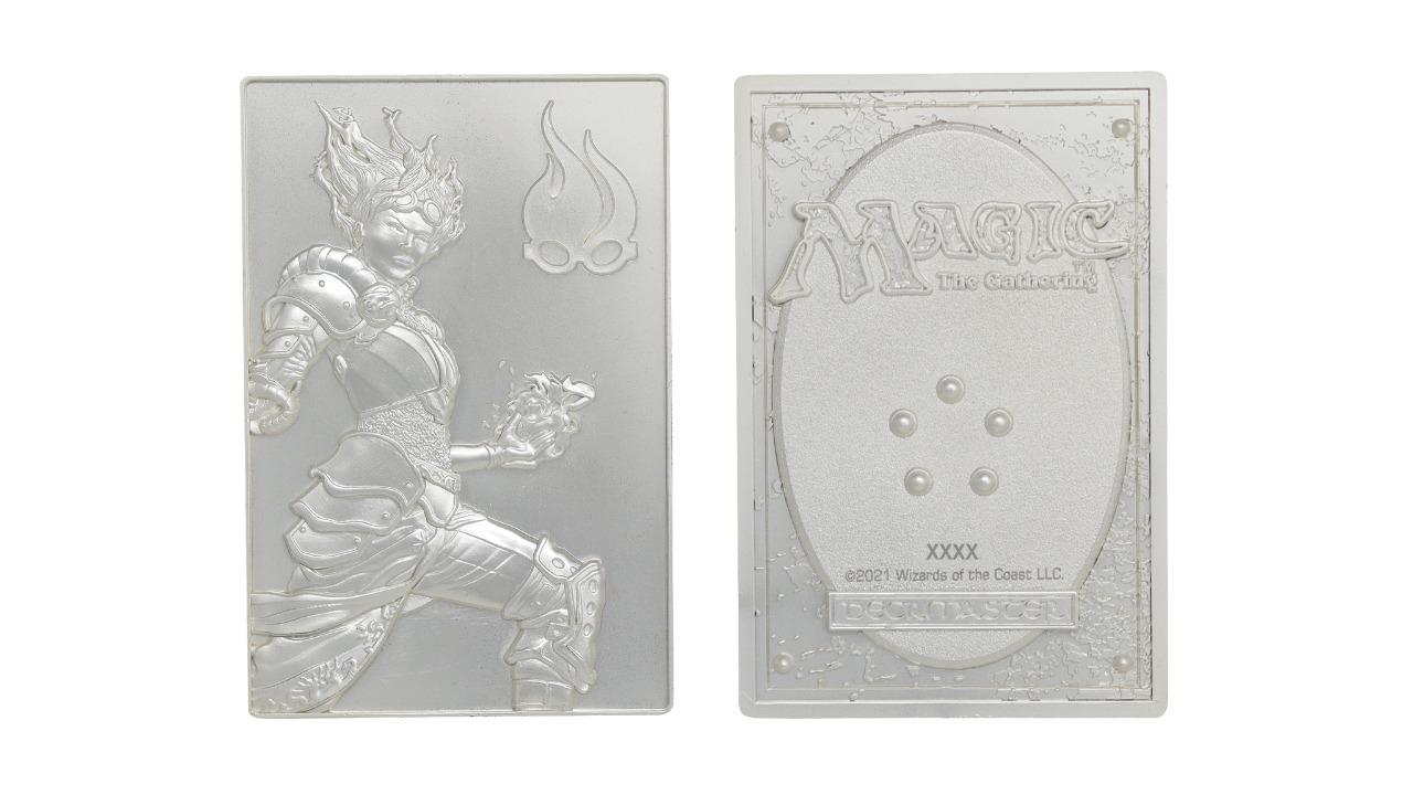 Fanattik Magic the Gathering Limited Edition .999 Silver Plated Chandra Nalaar Ingot