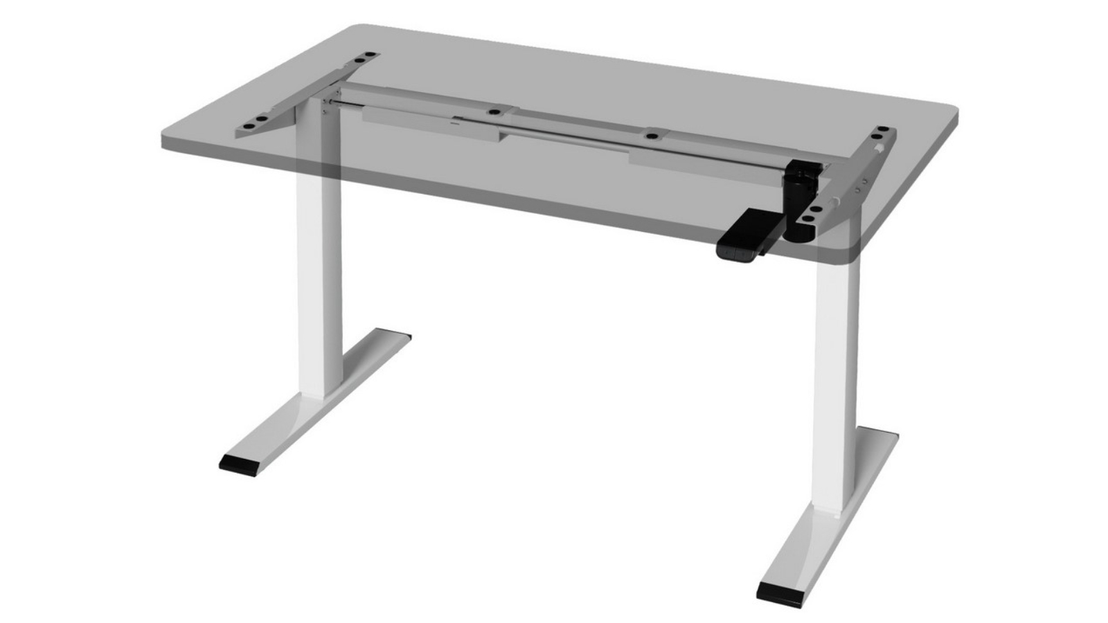 Artiss Motorised Standing Desk Frame - White