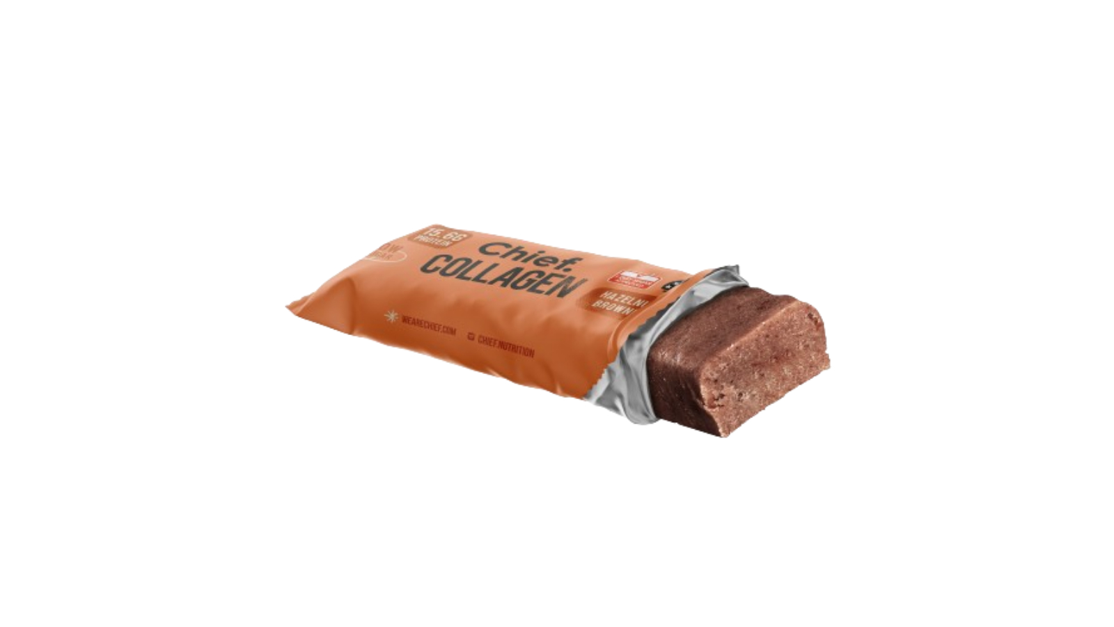 Chief Nutrition Set od 12 Collagen Bar Hazelnut Brownie