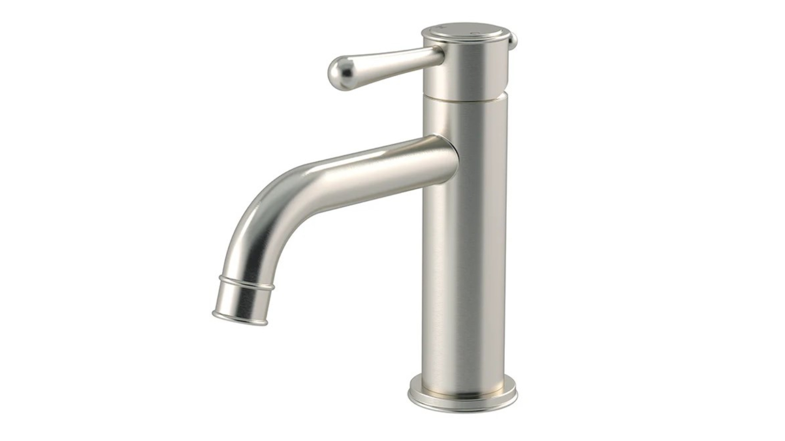 Meir Harrington Short Basin Mixer - Brushed Nickel