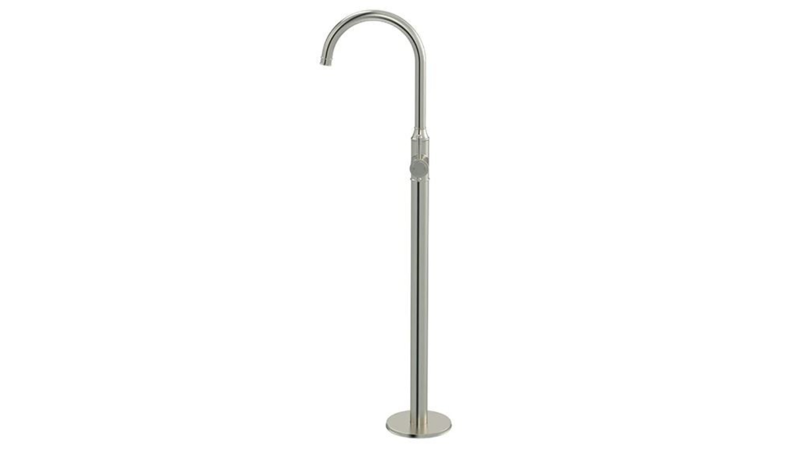 Meir Harrington Freestanding Bath Filler - Brushed Nickel