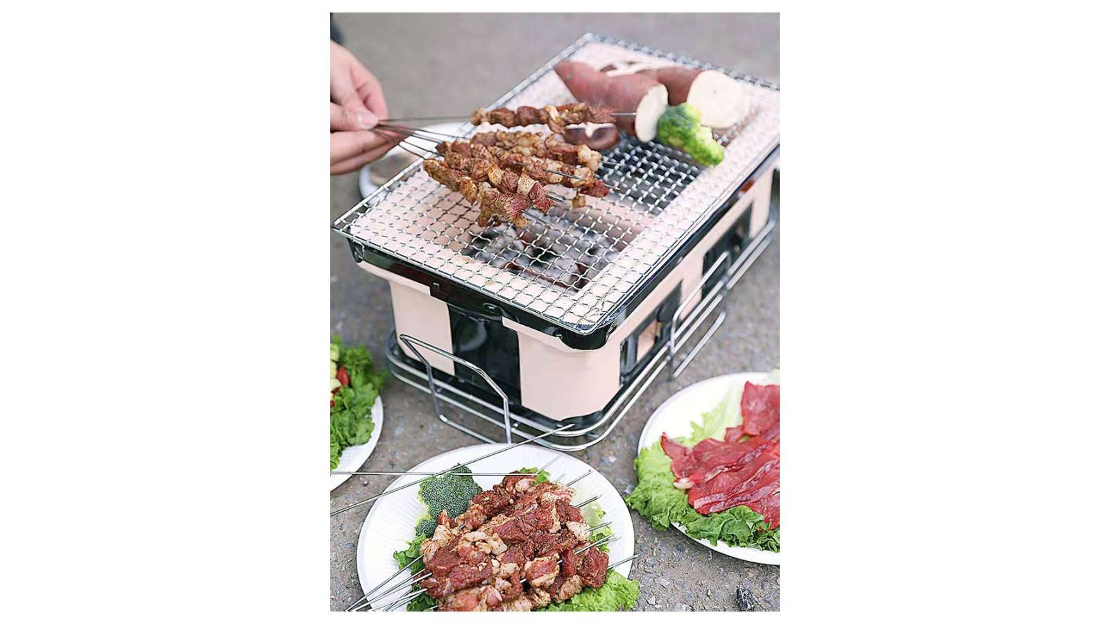 Healthy Choice Hibachi Tabletop Grill Harvey Norman