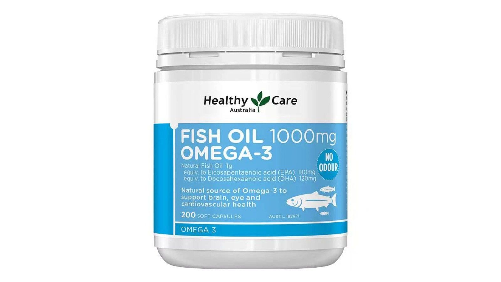 Healthy Care 200 Capsule Fish Oil - 1000mg