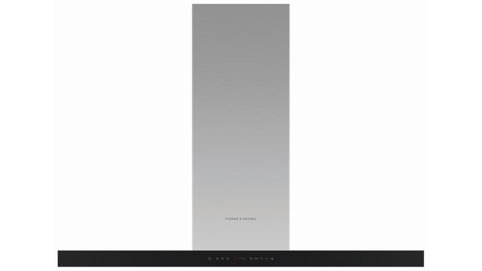 Fisher & Paykel 120cm Series 7 Box Chimney Wall Rangehood - Steel Glass