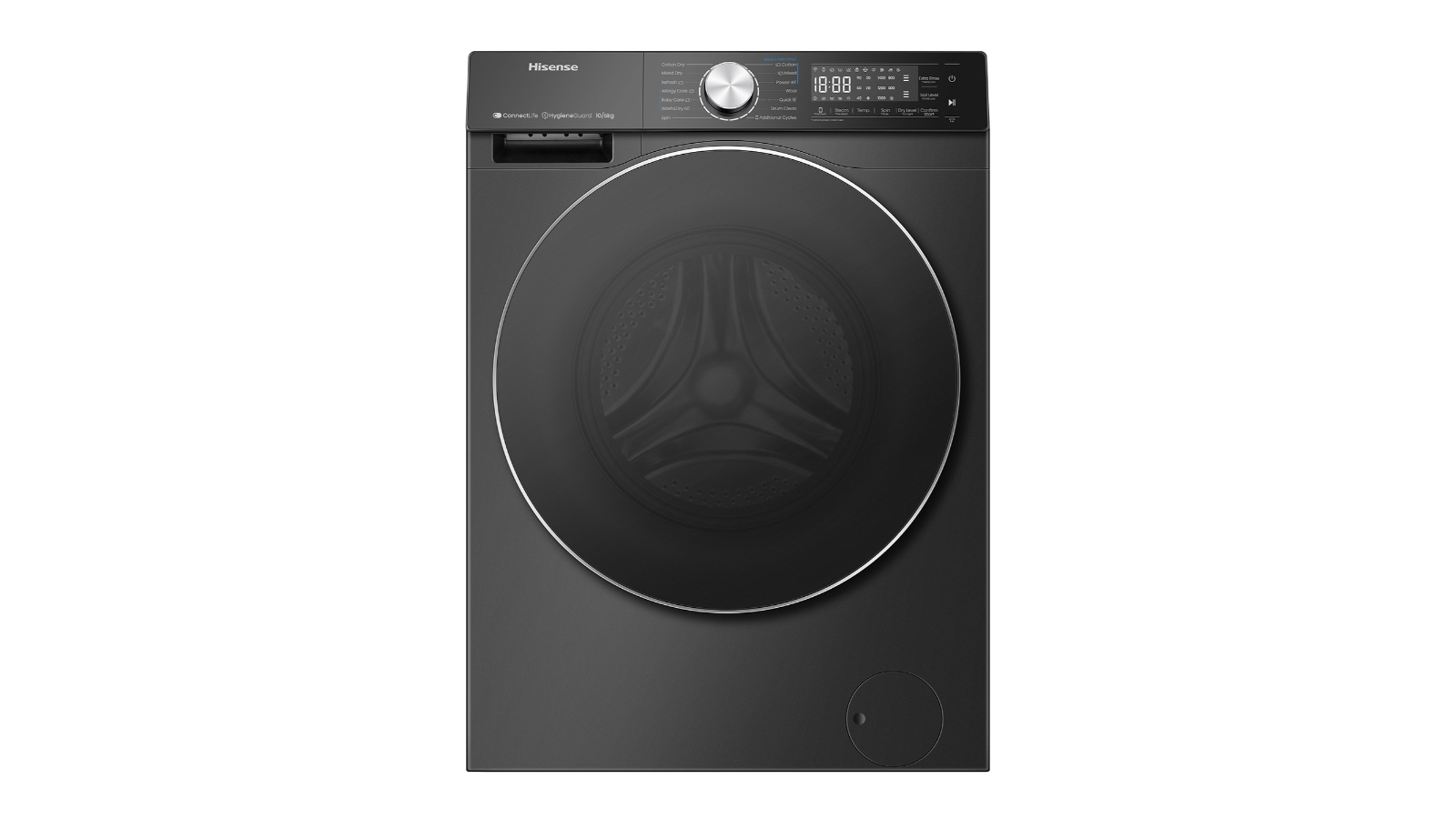 Hisense 10kg/6kg Series 7 Washer Dryer Combo - Black