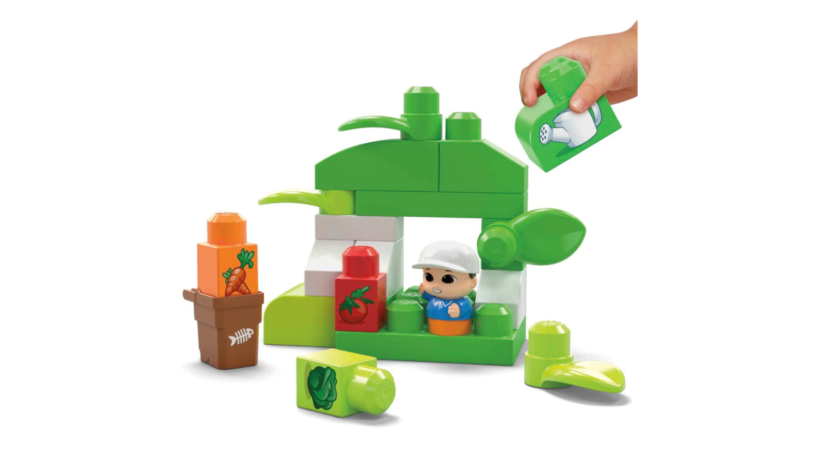 Green Town Mega Block Farm MEGA Green Town Build And Learn Eco - Main Image