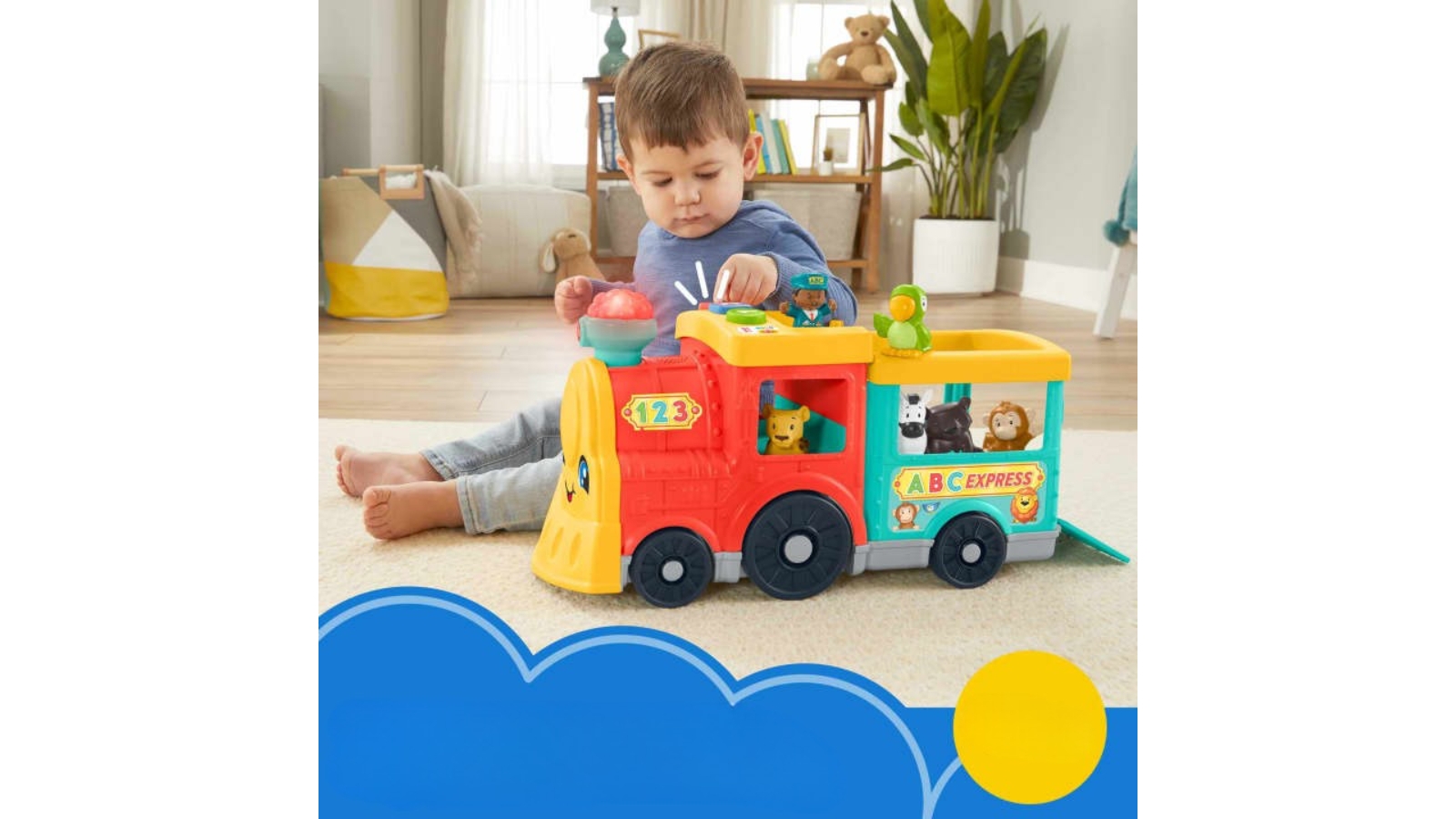 Fisher price baby train 2025