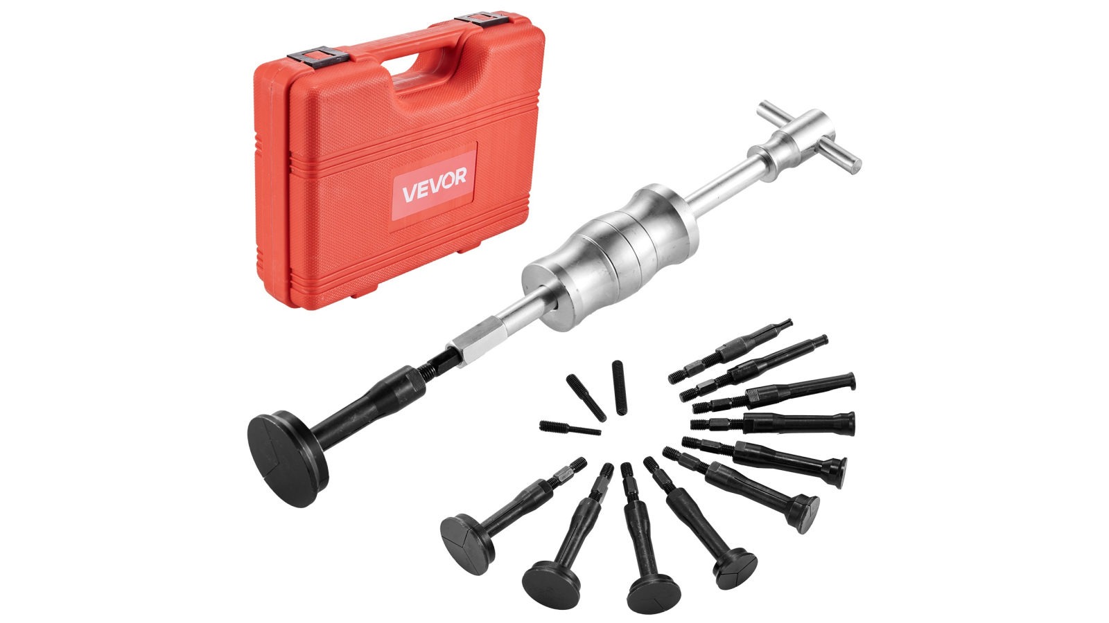 Vevor 16 Piece Blind Hole Bearing Puller Internal Extractor Remover Slide Hammer