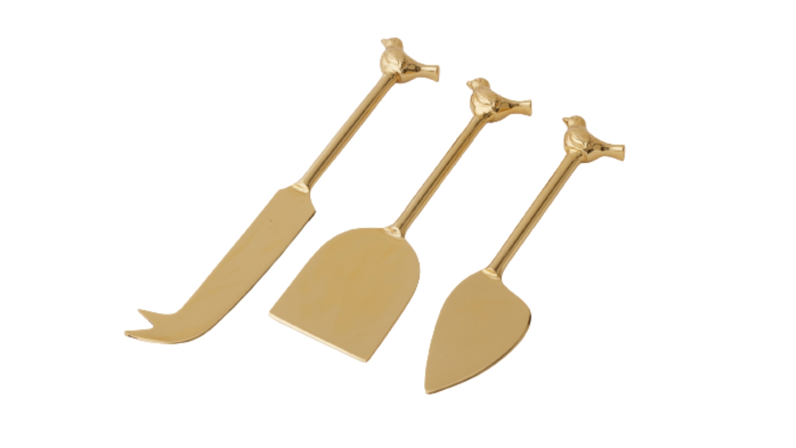 Pilbeam Living Bird Cheese Knives - 3 Piece