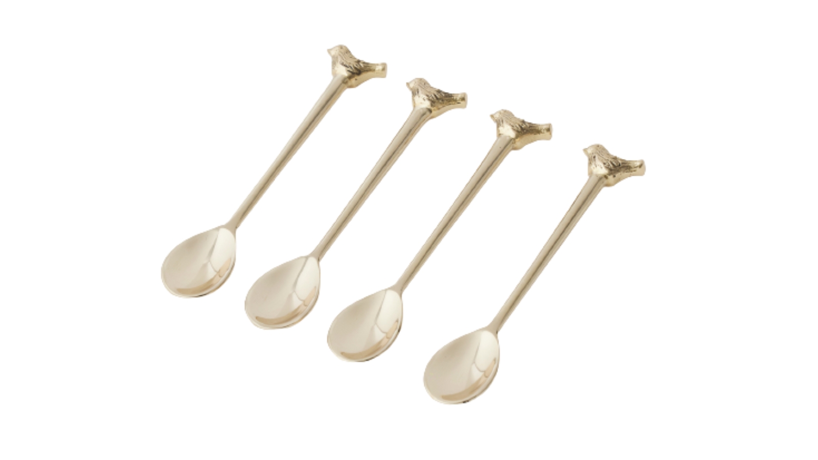 Pilbeam Living Bird Cocktail Spoons - 4 Piece