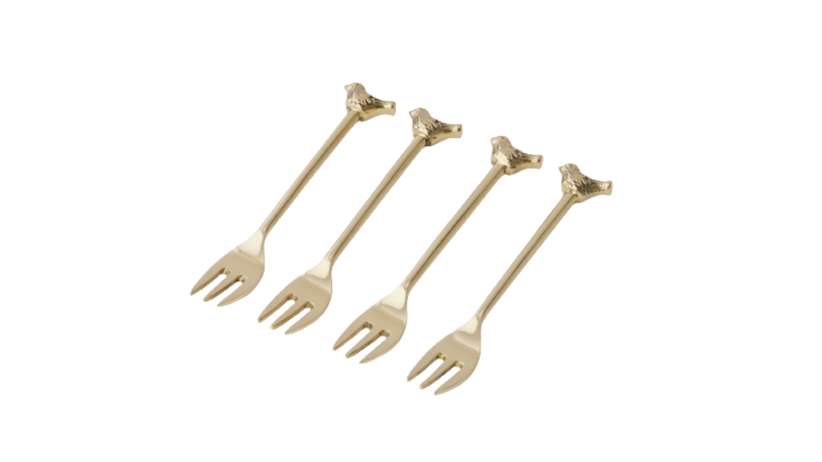 Pilbeam Living Bird Cocktail Forks - 4 Piece