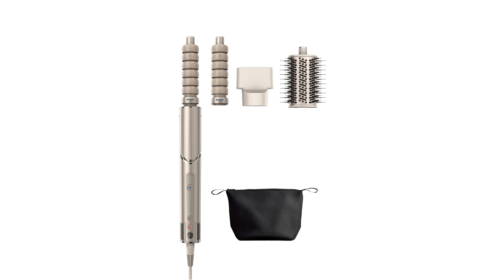 Shark FlexStyle Air Styling and Drying System Hair Styler - Stone Silver