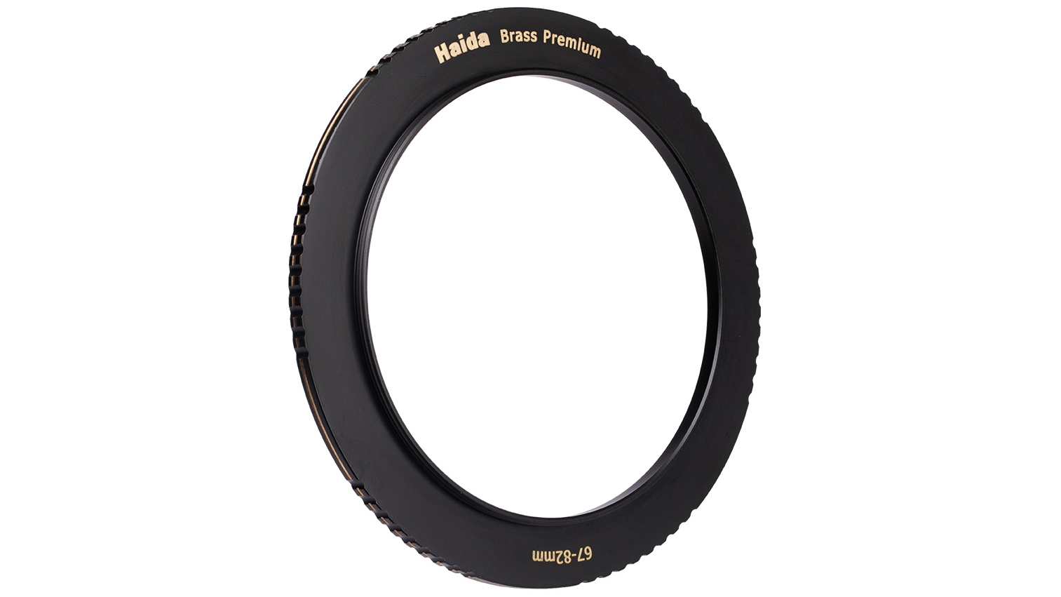 Haida Brass Premium 67-82mm Step-Up Ring
