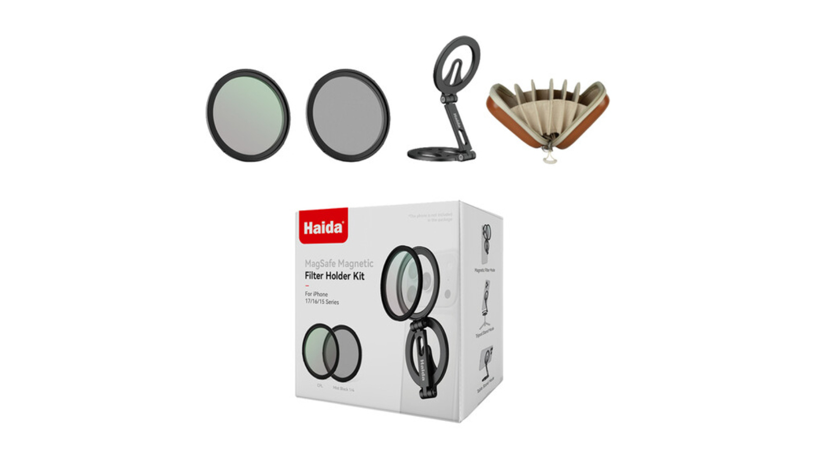 Haida MagSafe Magnetic Filter Kit for iPhone 17/16/15 Series