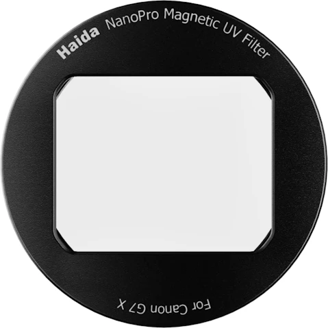 Haida NanoPro Magnetic UV Protection Filter for Canon G7X III - Black