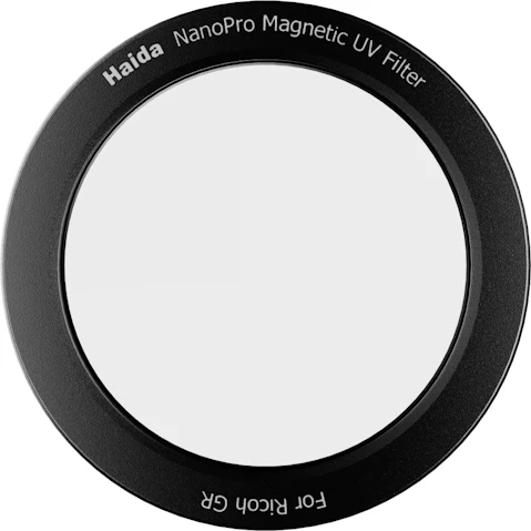 Haida NanoPro Magnetic UV Protection Filter for Ricoh GR3/GR3 HDF/GR3X/GR3X HDF - Black