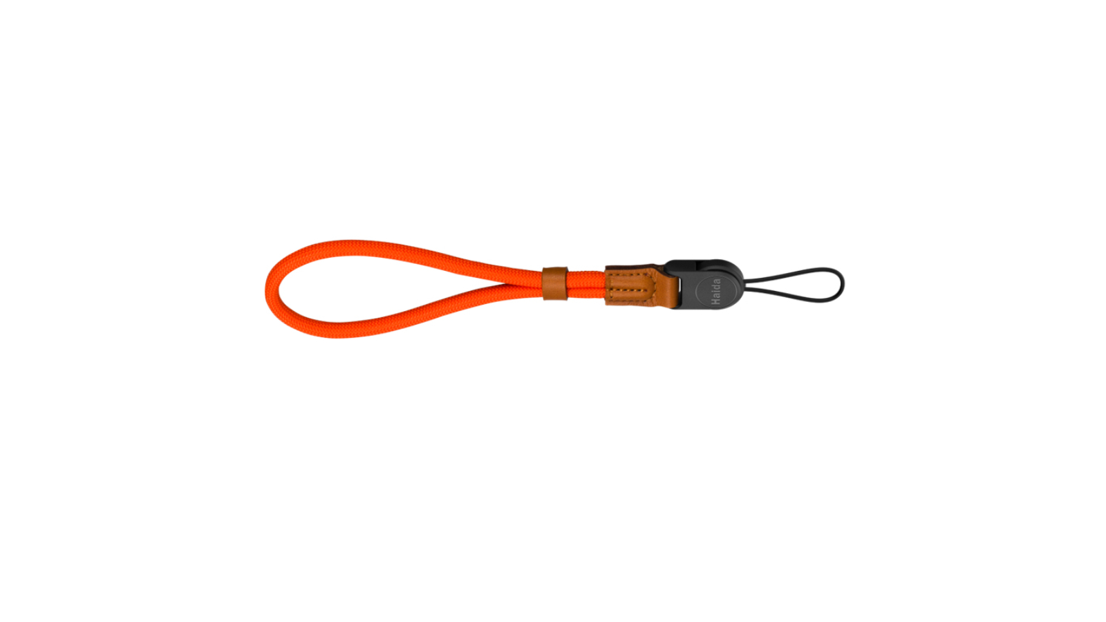 Haida Woven Rope Wrist Strap - Vibrant Orange