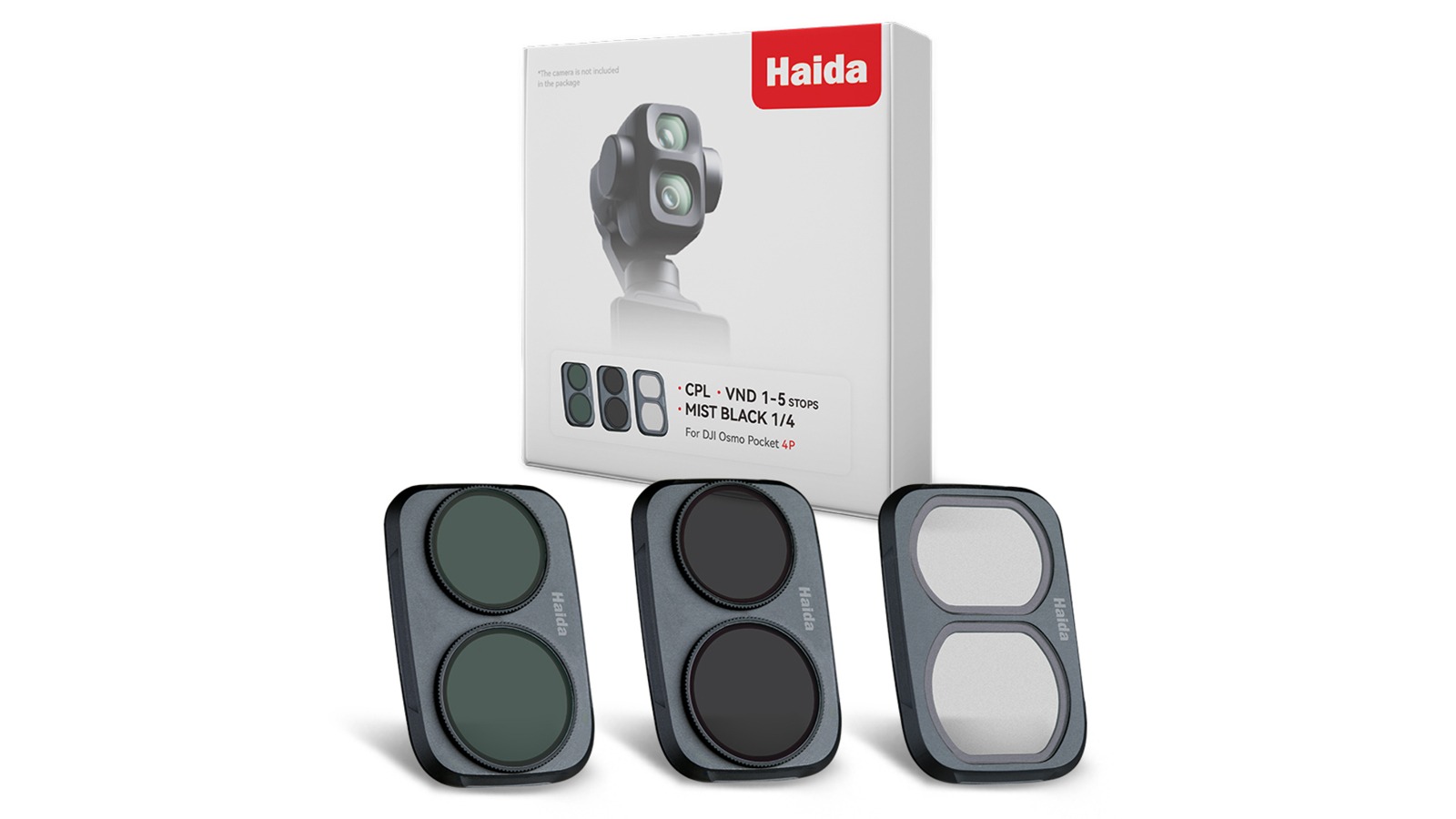 Haida Pack of 3 Nano Pro Filter Kit for DJI Osmo Pocket