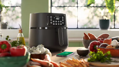 Philips Airfryer 5000 Series XXL, 7,2L (1,4Kg) - 6 portions, Airfryer 16 en 1, Connecté au Wifi Philips Airfryer 5000 Series XXL, 7,2L (1,4Kg) - 6 portions, Airfryer 16 en 1, Connecté au Wifi