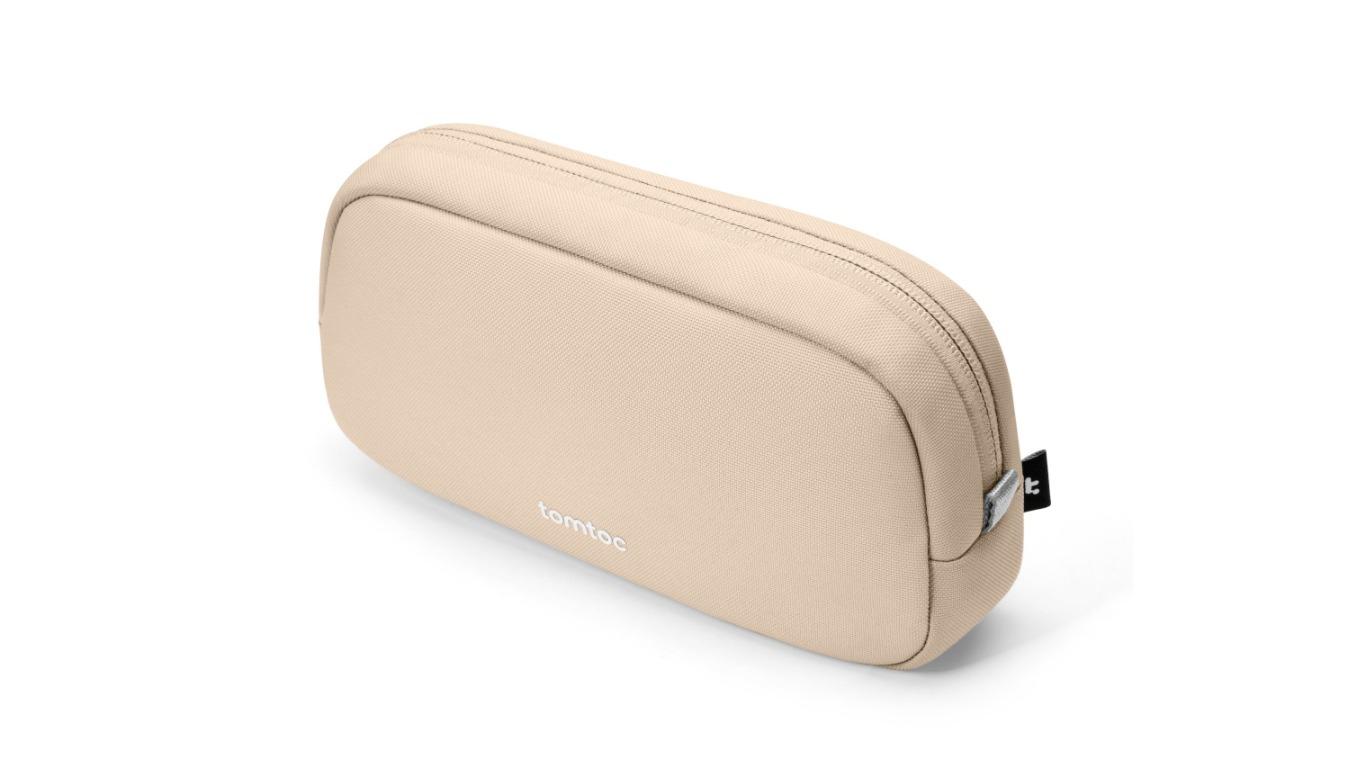 tomtoc 1 Litre Electronic Accessory Pouch  - Sand