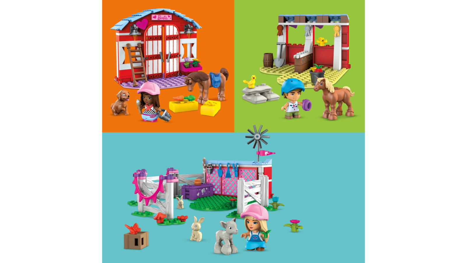 MEGA Bloks Barbie Horse Stable Harvey Norman